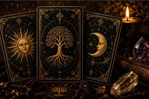 Tarot Rider-Waite — ambientación de Origen Ancestral